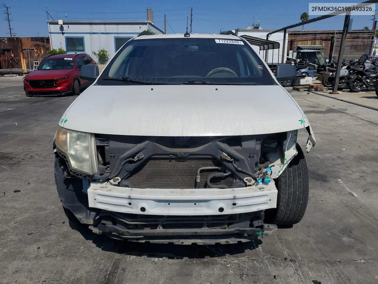 2009 FORD EDGE VIN 2FMDK36C19BA93326 — фото 5