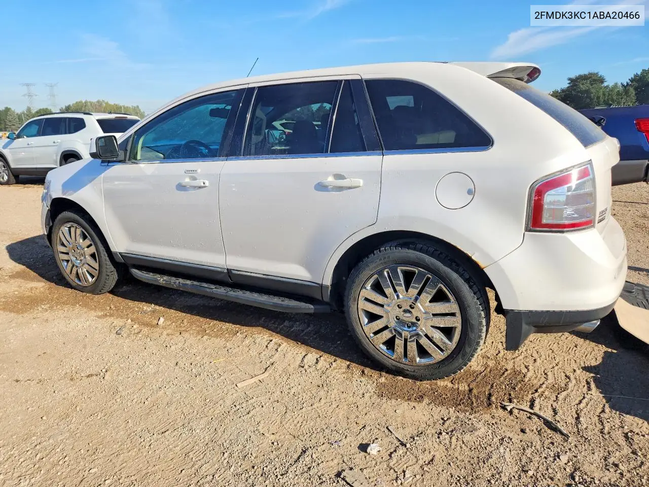 2010 FORD EDGE VIN 2FMDK3KC1ABA20466 — фото 2