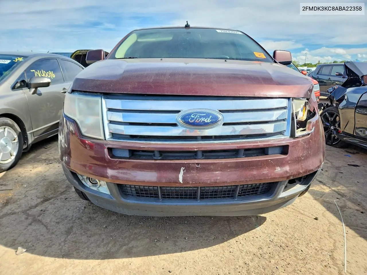 2010 FORD EDGE VIN 2FMDK3KC8ABA22358 — фото 5