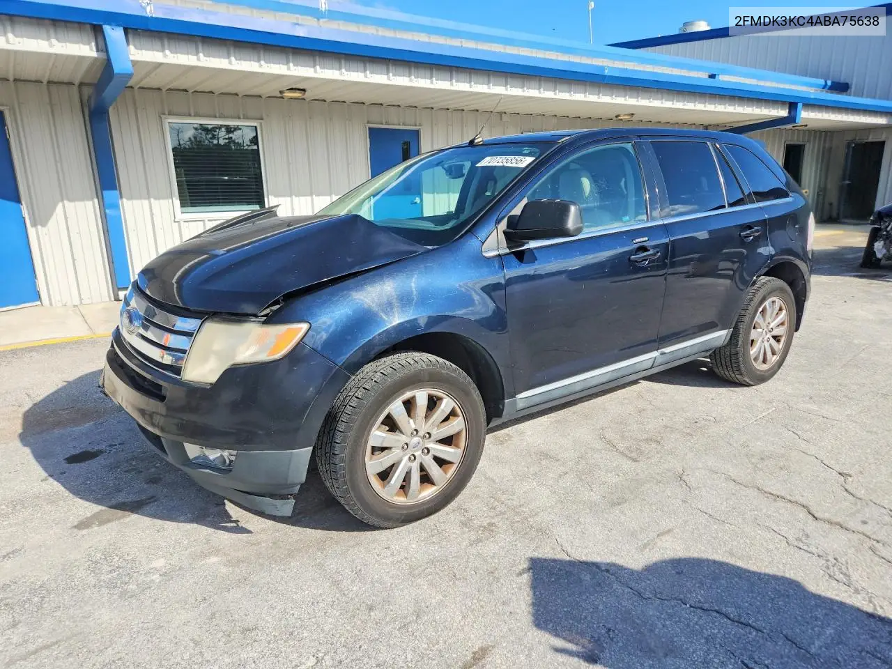 FORD EDGE 2010, VIN 2FMDK3KC4ABA75638