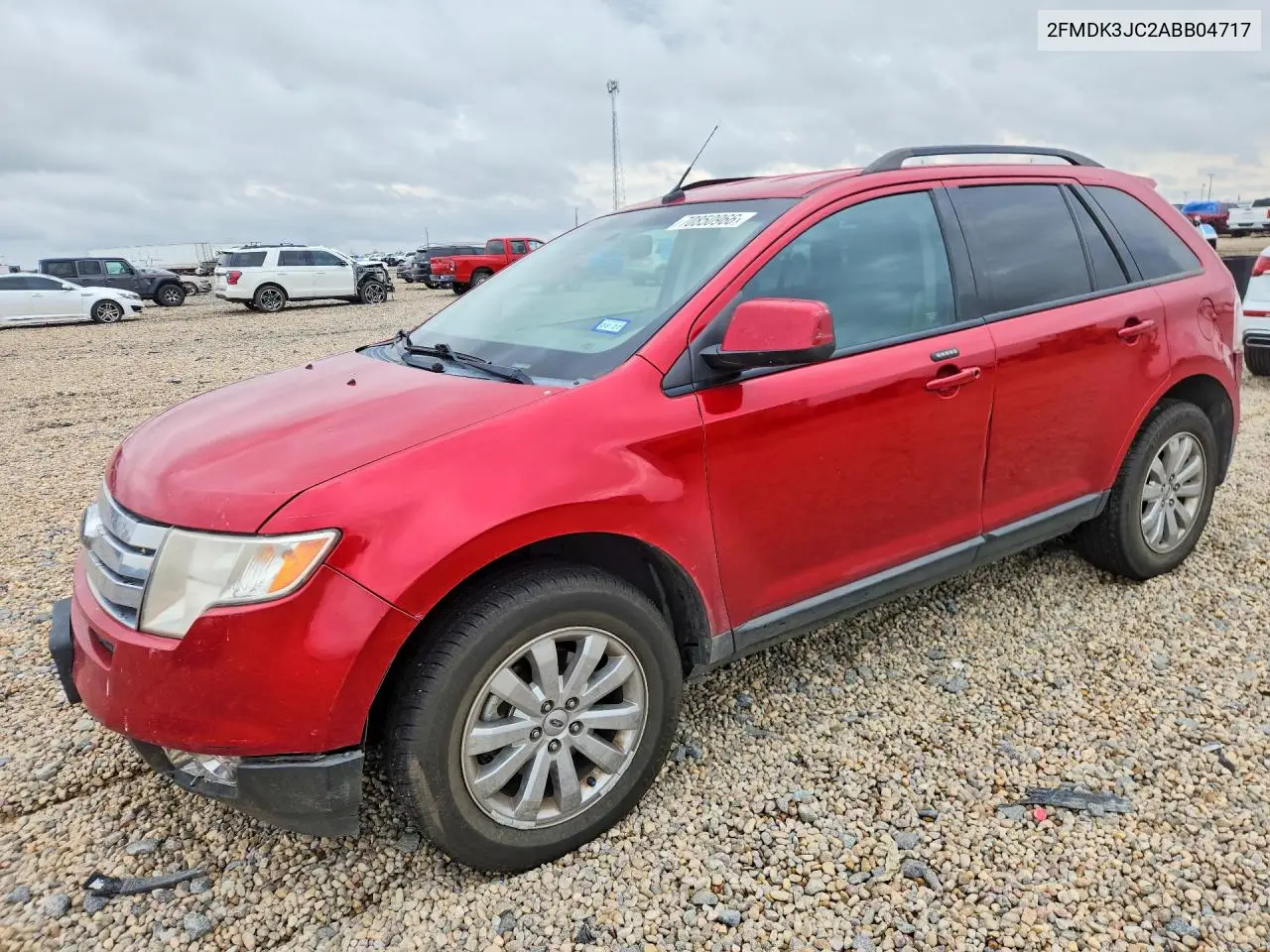 FORD EDGE 2010, VIN 2FMDK3JC2ABB04717