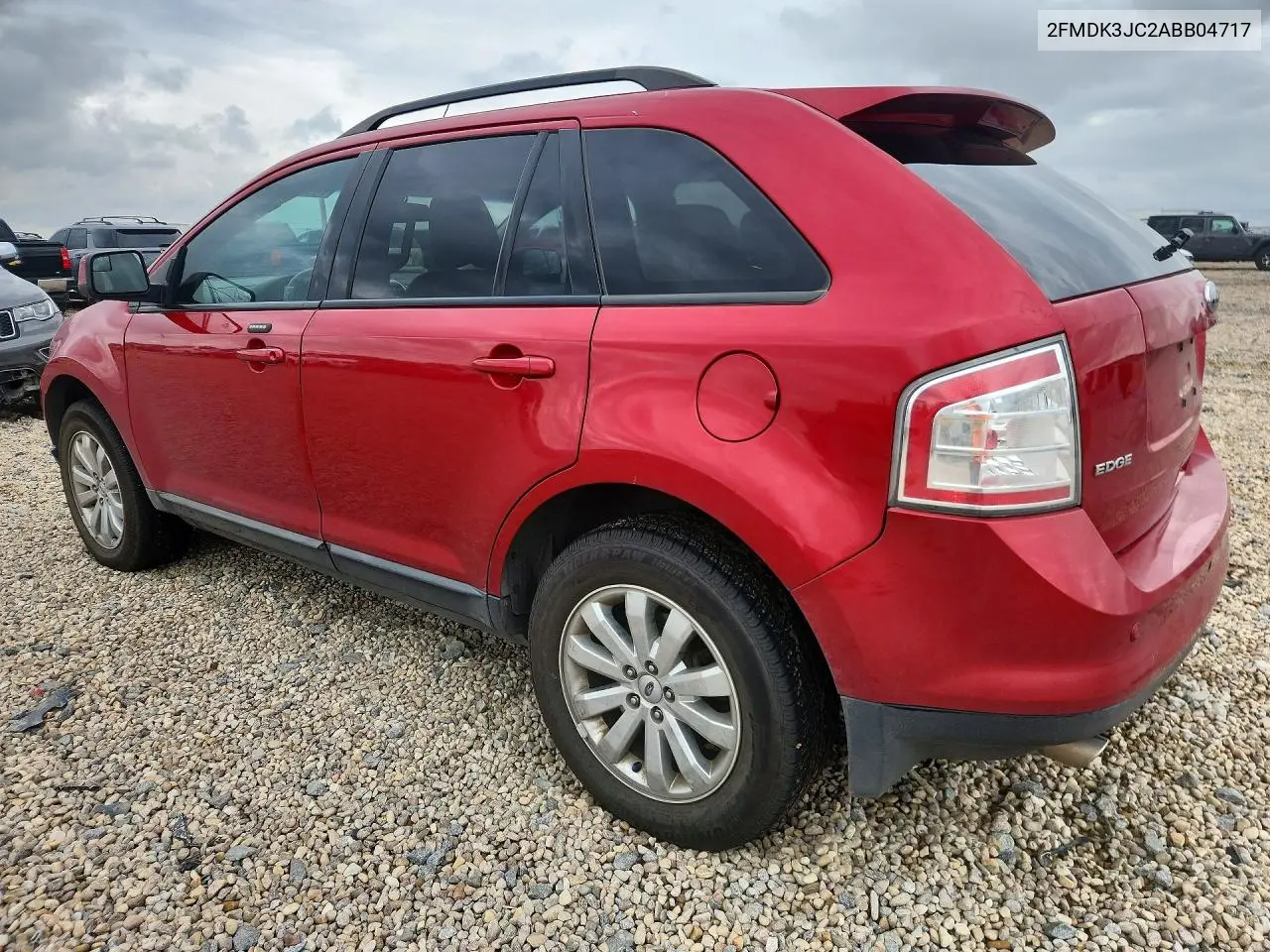2010 FORD EDGE VIN 2FMDK3JC2ABB04717 — фото 2
