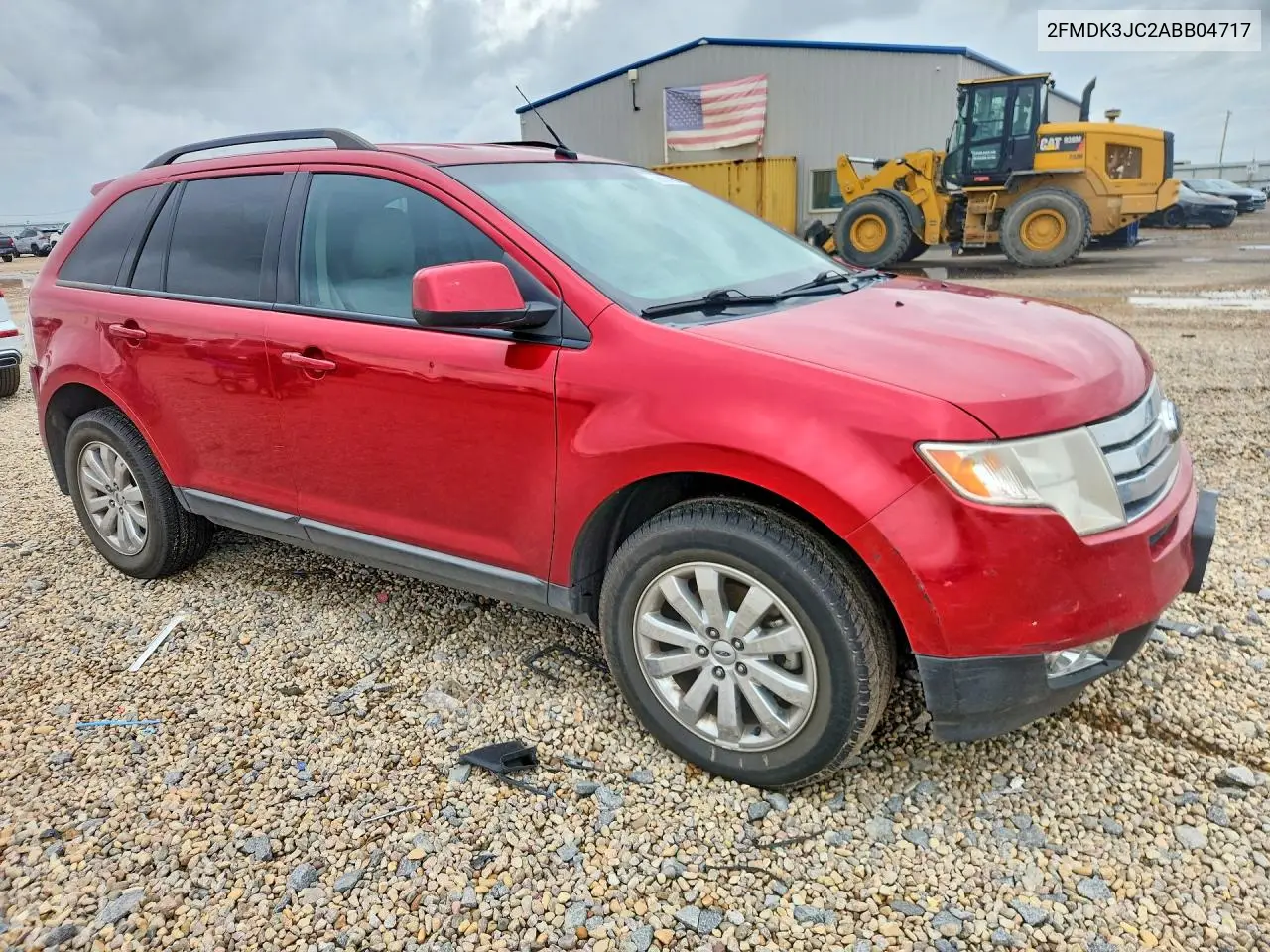 2010 FORD EDGE VIN 2FMDK3JC2ABB04717 — фото 4