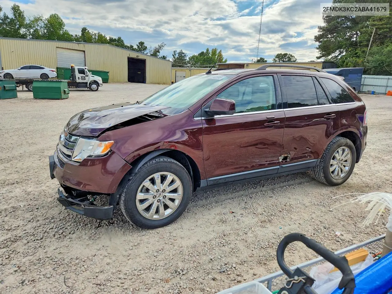 FORD EDGE 2010, VIN 2FMDK3KC2ABA41679