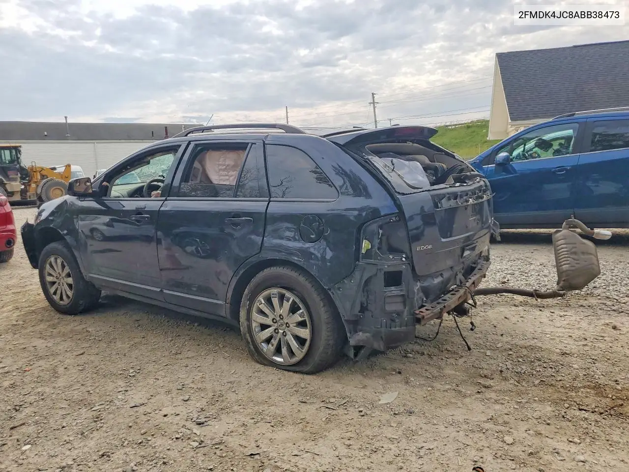 2010 FORD EDGE VIN 2FMDK4JC8ABB38473 — фото 2
