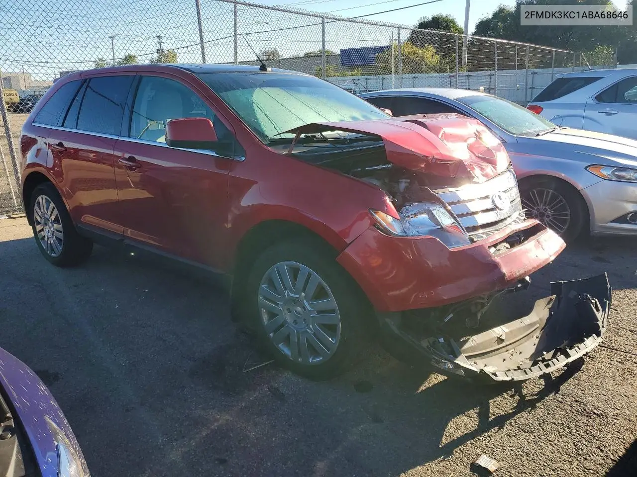 2010 FORD EDGE VIN 2FMDK3KC1ABA68646 — фото 4