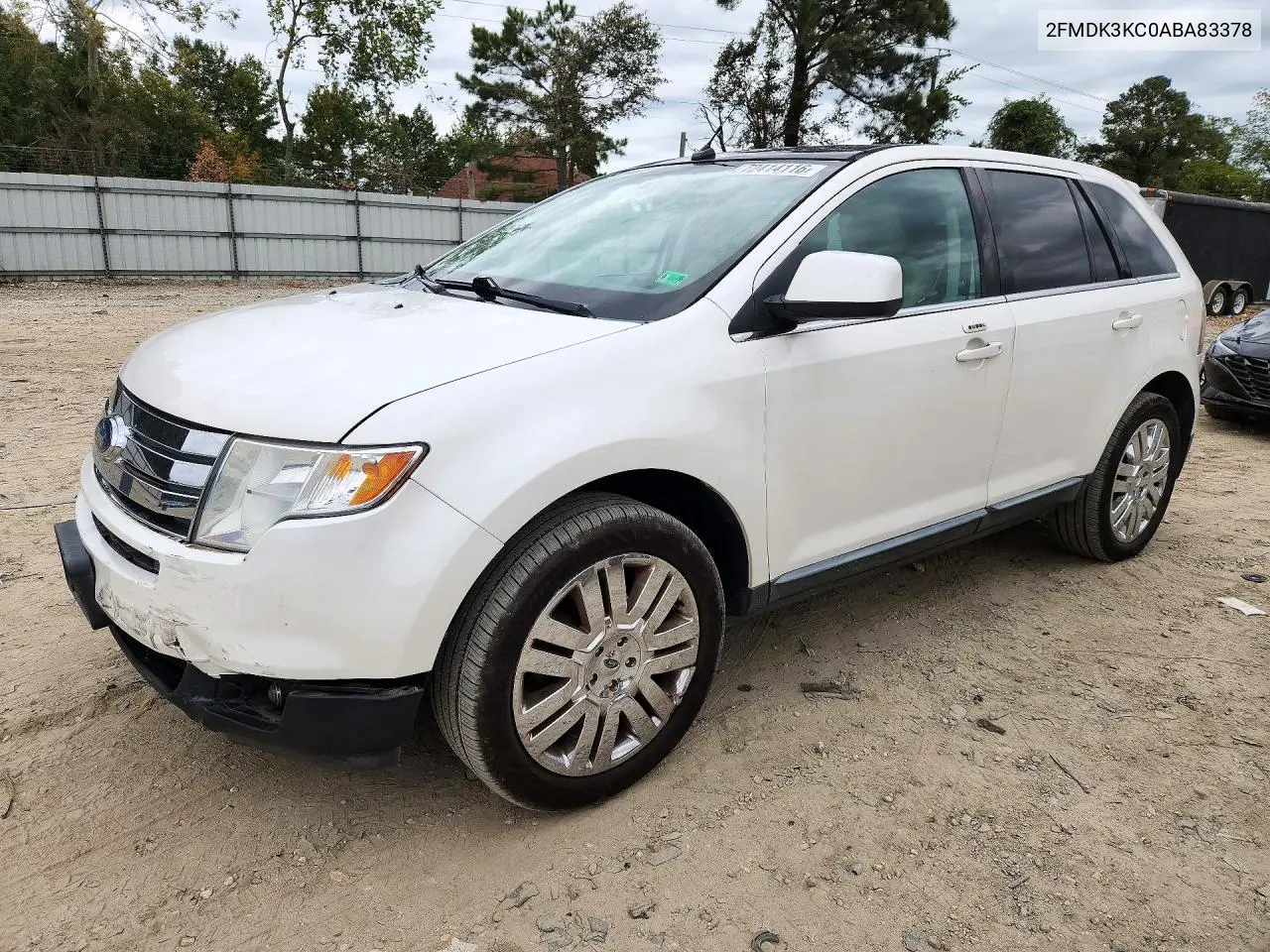FORD EDGE 2010, VIN 2FMDK3KC0ABA83378