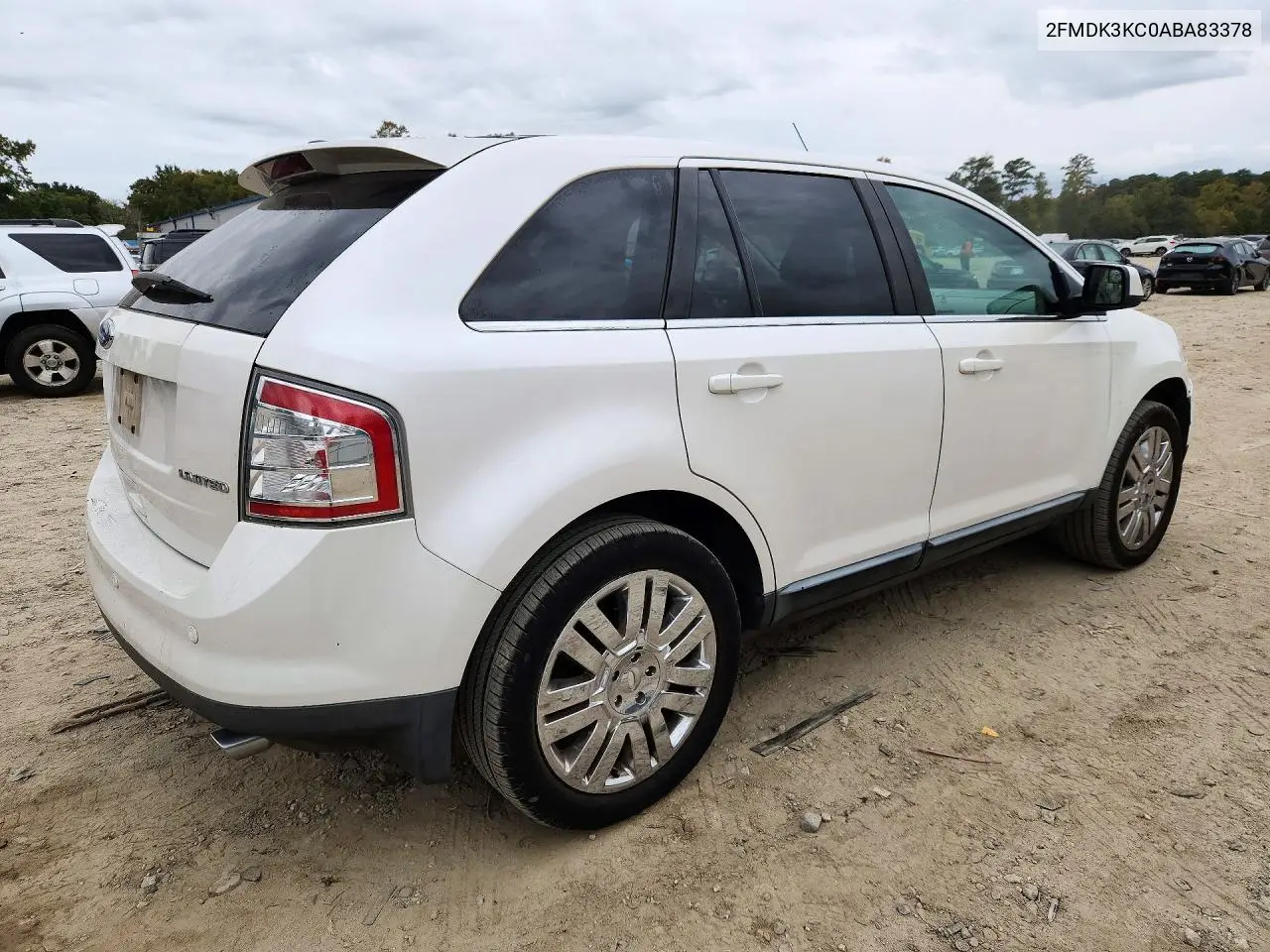 2010 FORD EDGE VIN 2FMDK3KC0ABA83378 — фото 3