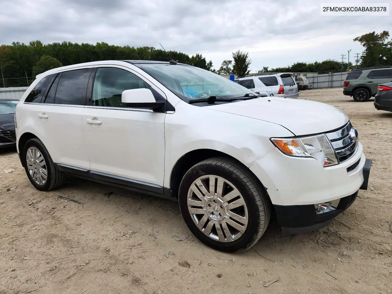 2010 FORD EDGE VIN 2FMDK3KC0ABA83378 — фото 4