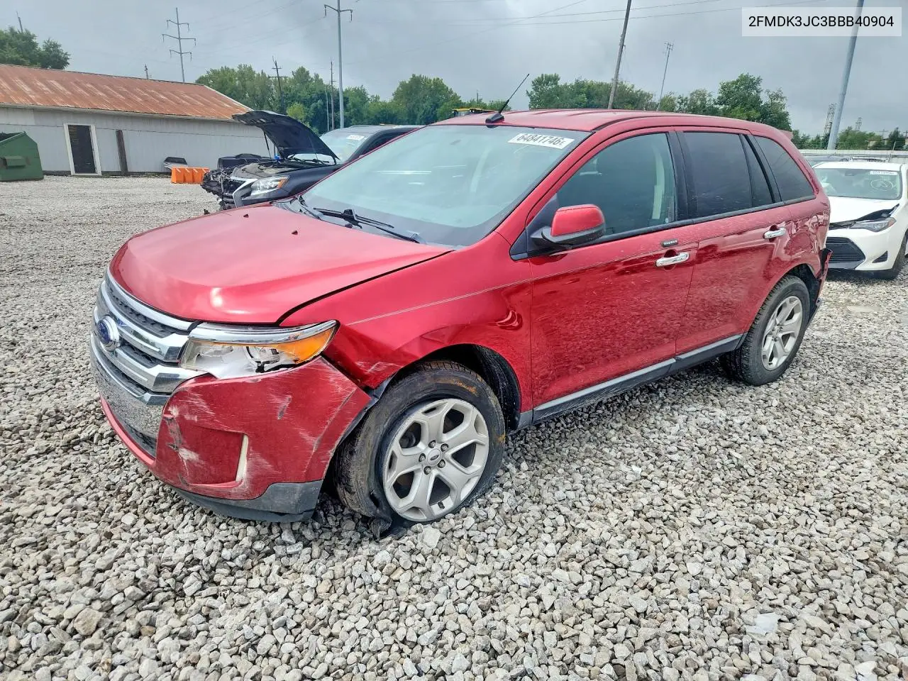 FORD EDGE 2011, VIN 2FMDK3JC3BBB40904