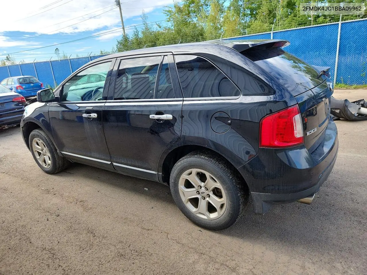 2011 FORD EDGE VIN 2FMDK4JC1BBA09962 — фото 2