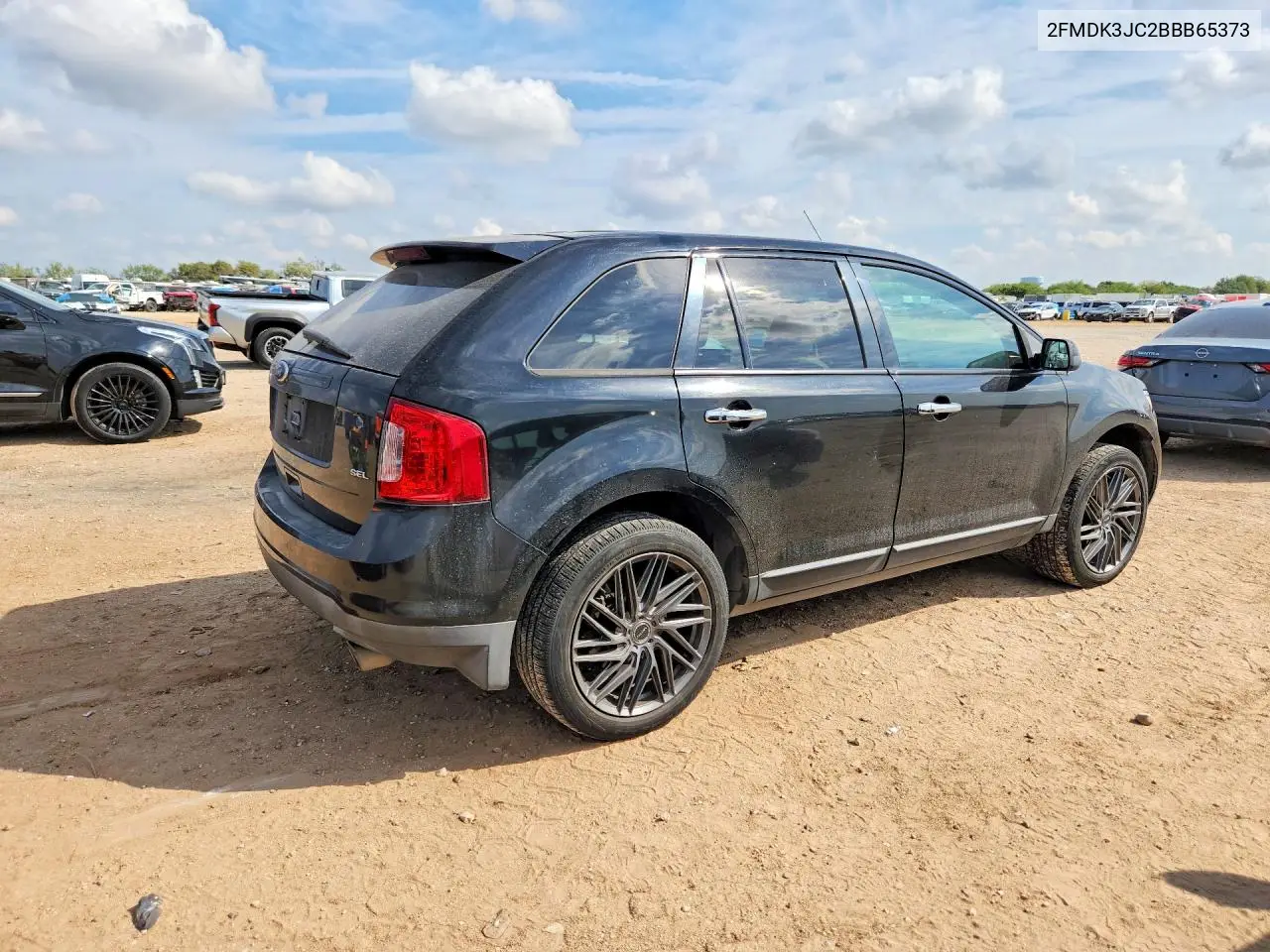 2011 FORD EDGE VIN 2FMDK3JC2BBB65373 — фото 3