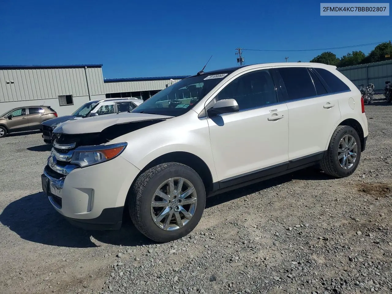 FORD EDGE 2011, VIN 2FMDK4KC7BBB02807