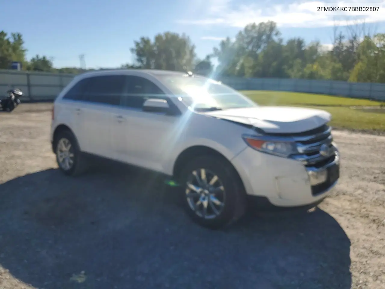 2011 FORD EDGE VIN 2FMDK4KC7BBB02807 — фото 4