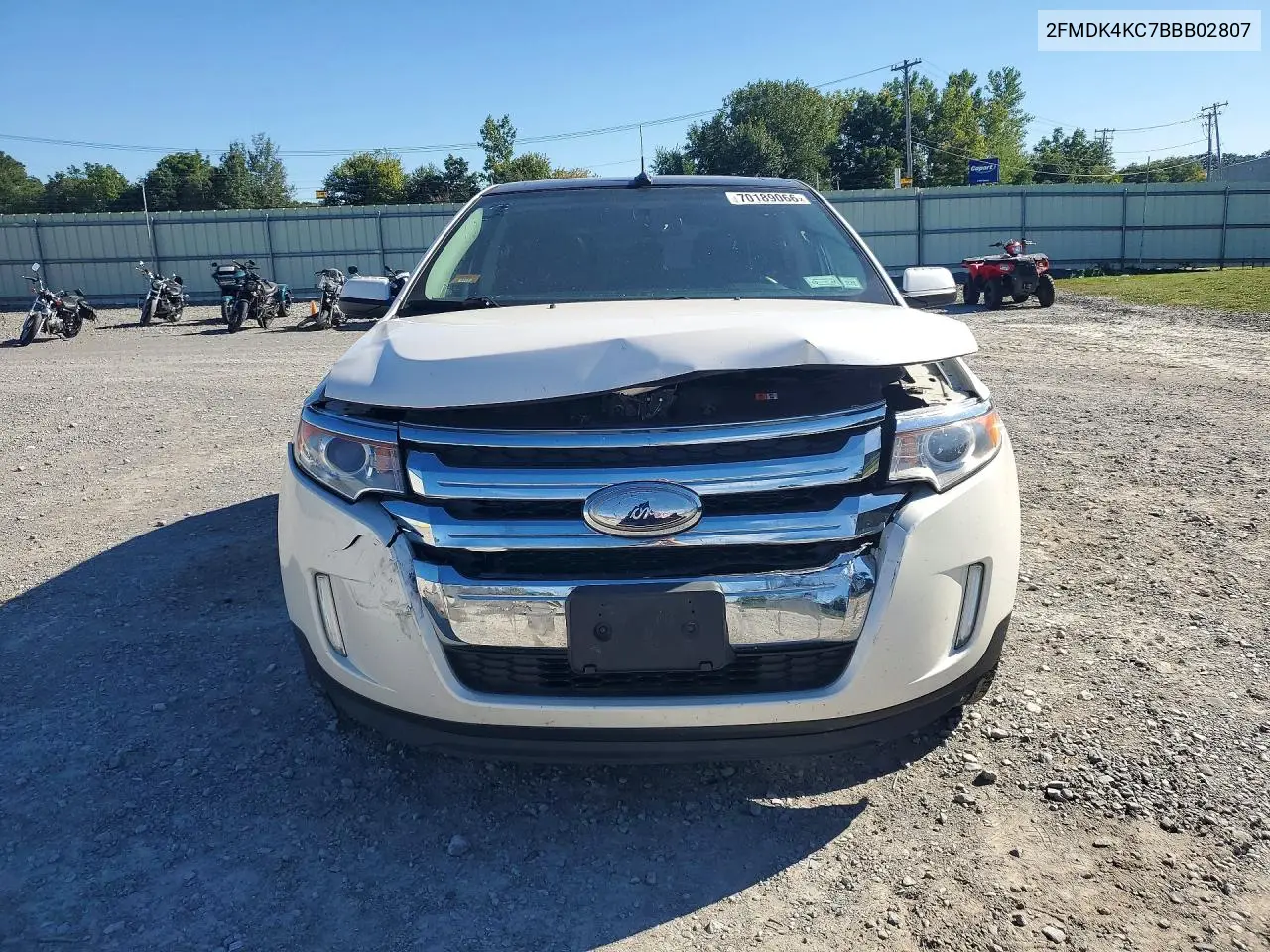 2011 FORD EDGE VIN 2FMDK4KC7BBB02807 — фото 5
