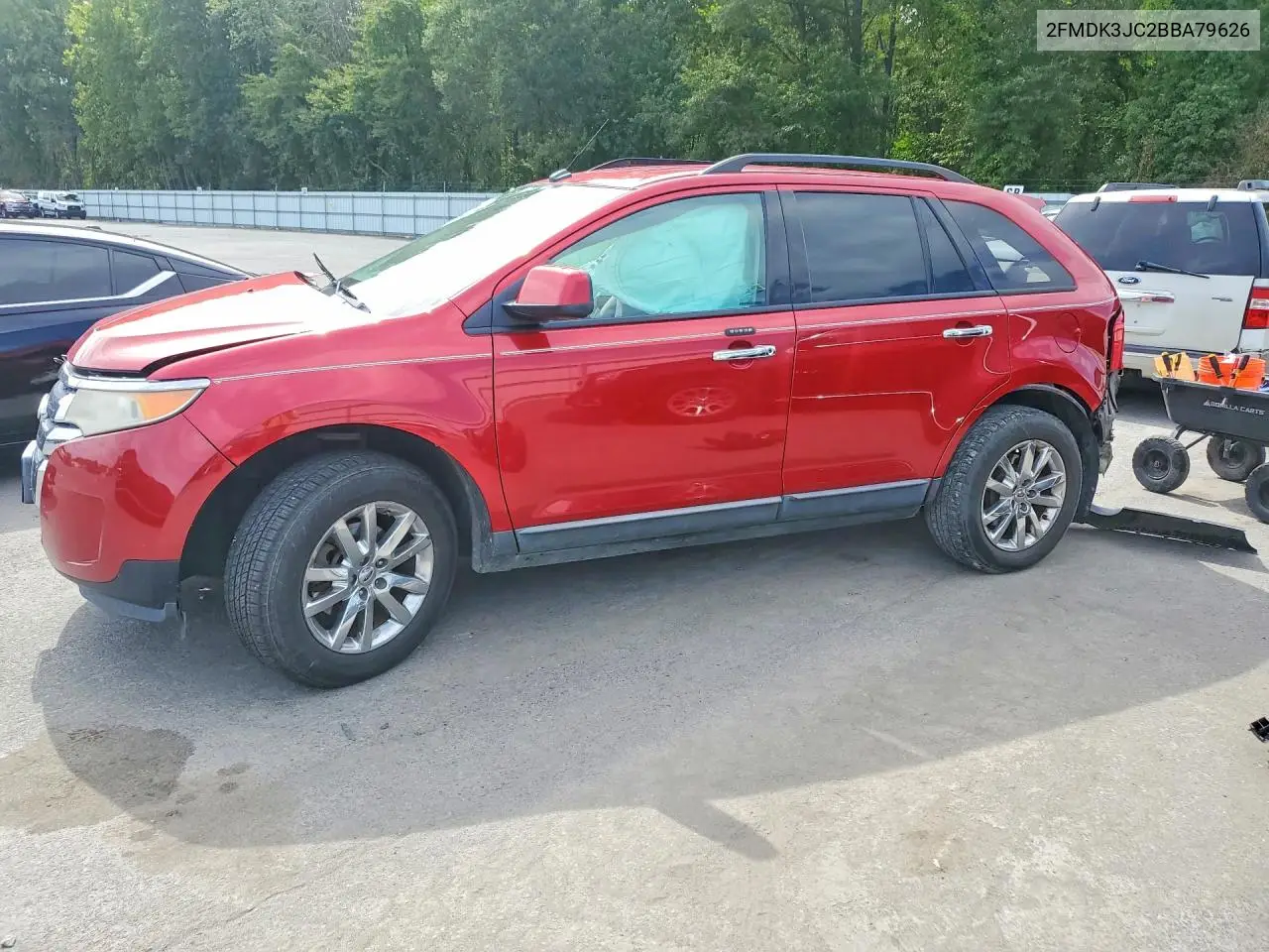2011 FORD EDGE VIN 2FMDK3JC2BBA79626 — фото 1