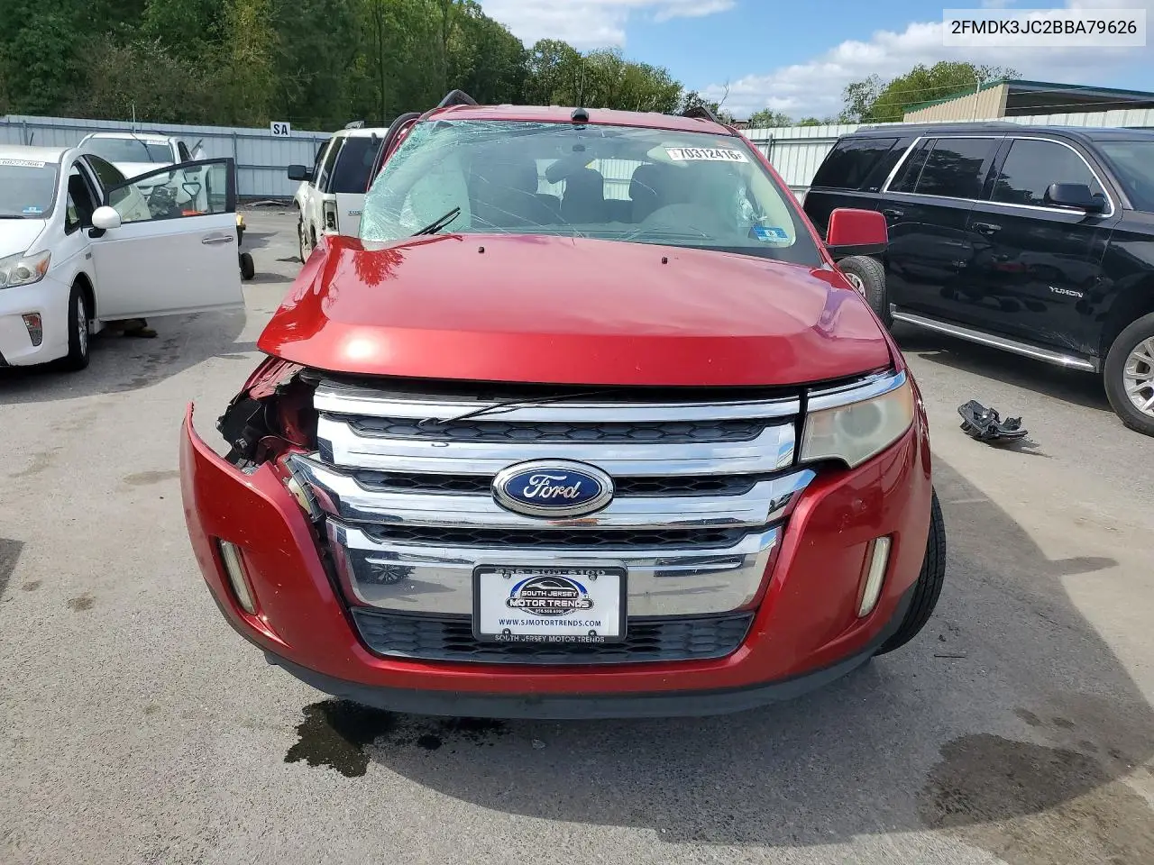 2011 FORD EDGE VIN 2FMDK3JC2BBA79626 — фото 5
