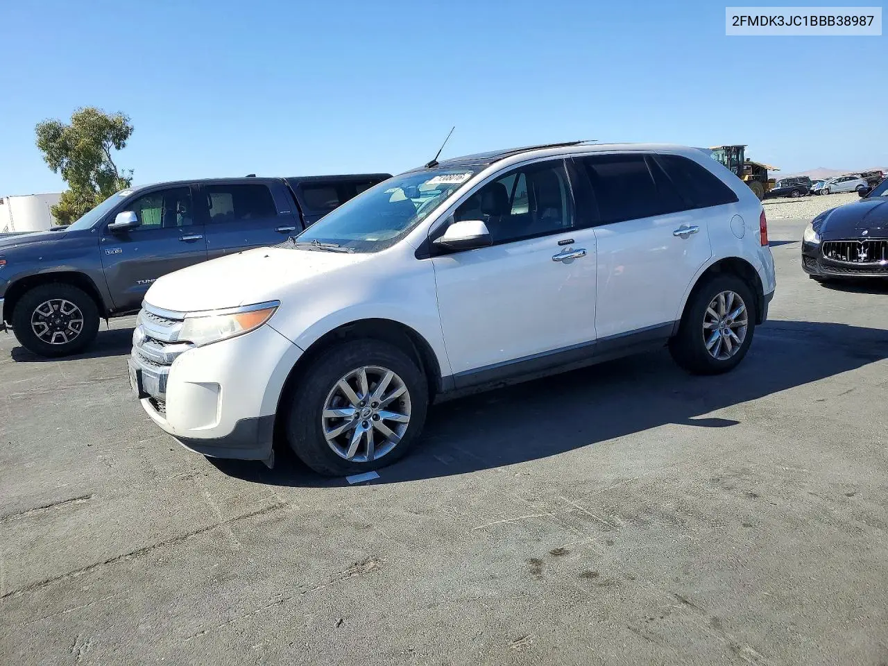 FORD EDGE 2011, VIN 2FMDK3JC1BBB38987