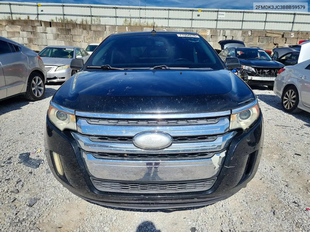 2011 FORD EDGE VIN 2FMDK3JC3BBB59579 — фото 5