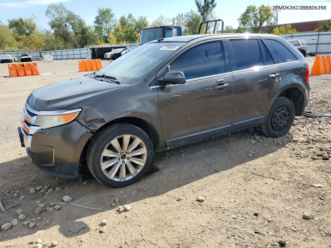 FORD EDGE 2011, VIN 2FMDK3KC0BBB06398