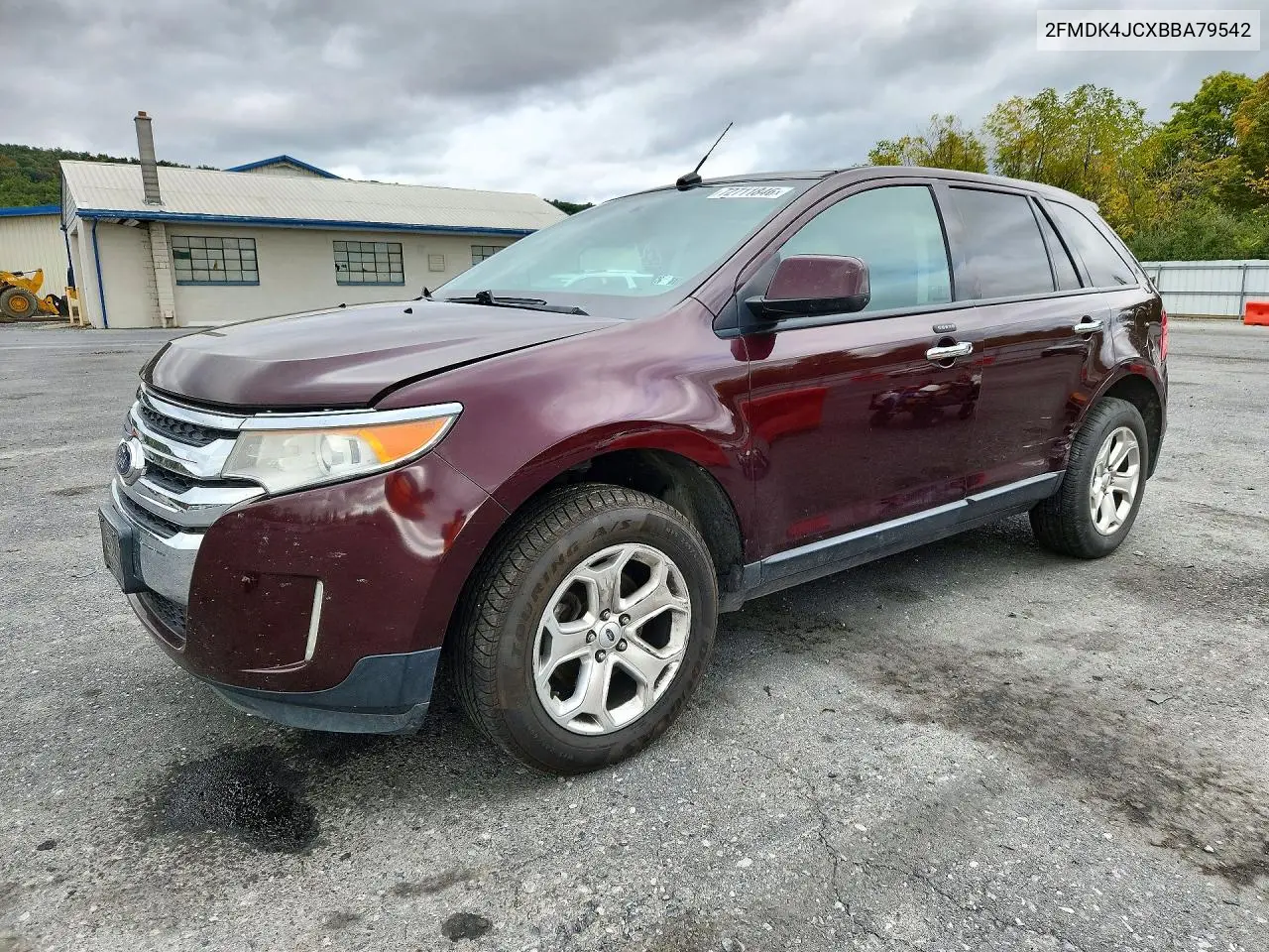 FORD EDGE 2011, VIN 2FMDK4JCXBBA79542