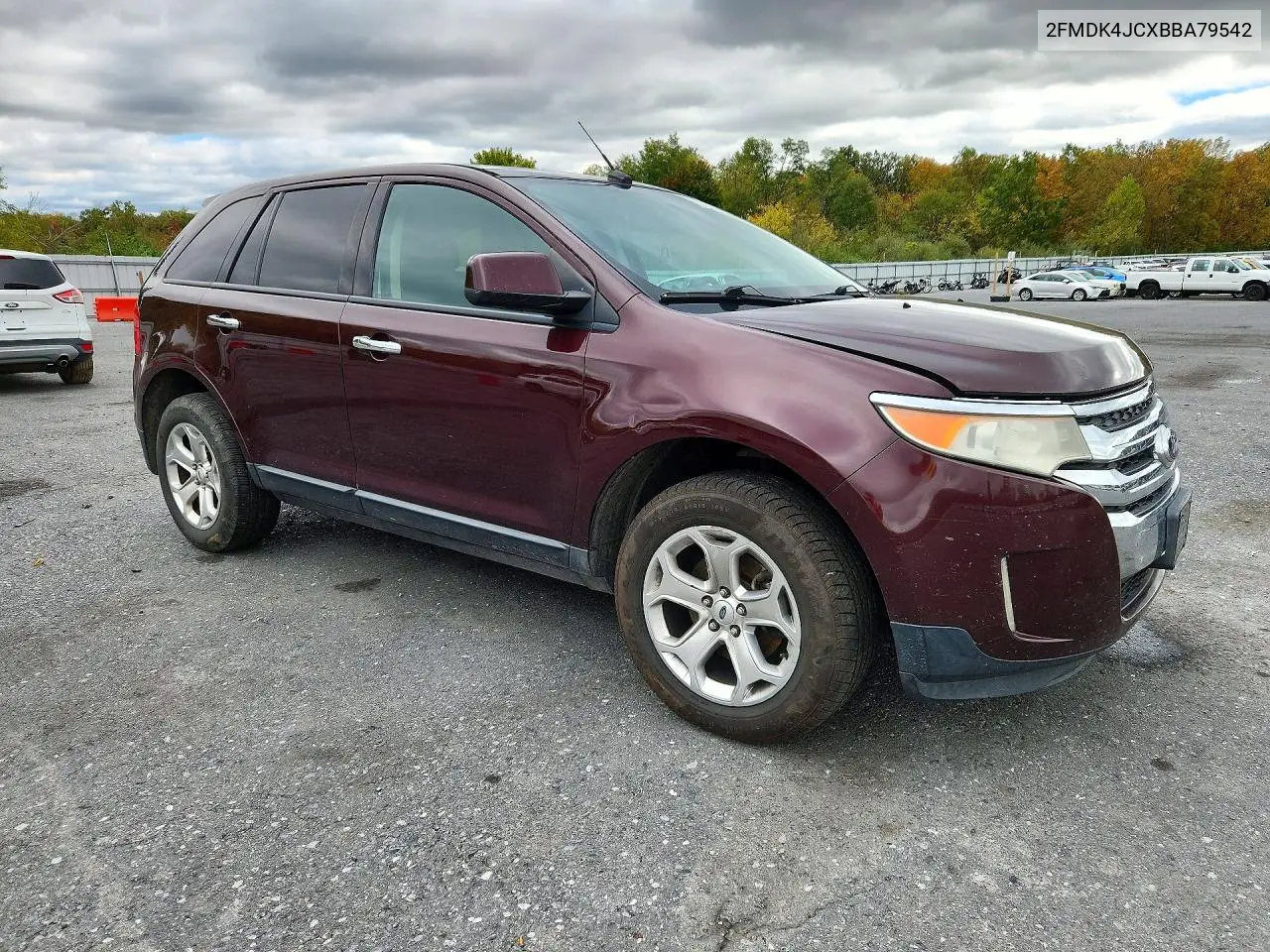 2011 FORD EDGE VIN 2FMDK4JCXBBA79542 — фото 4
