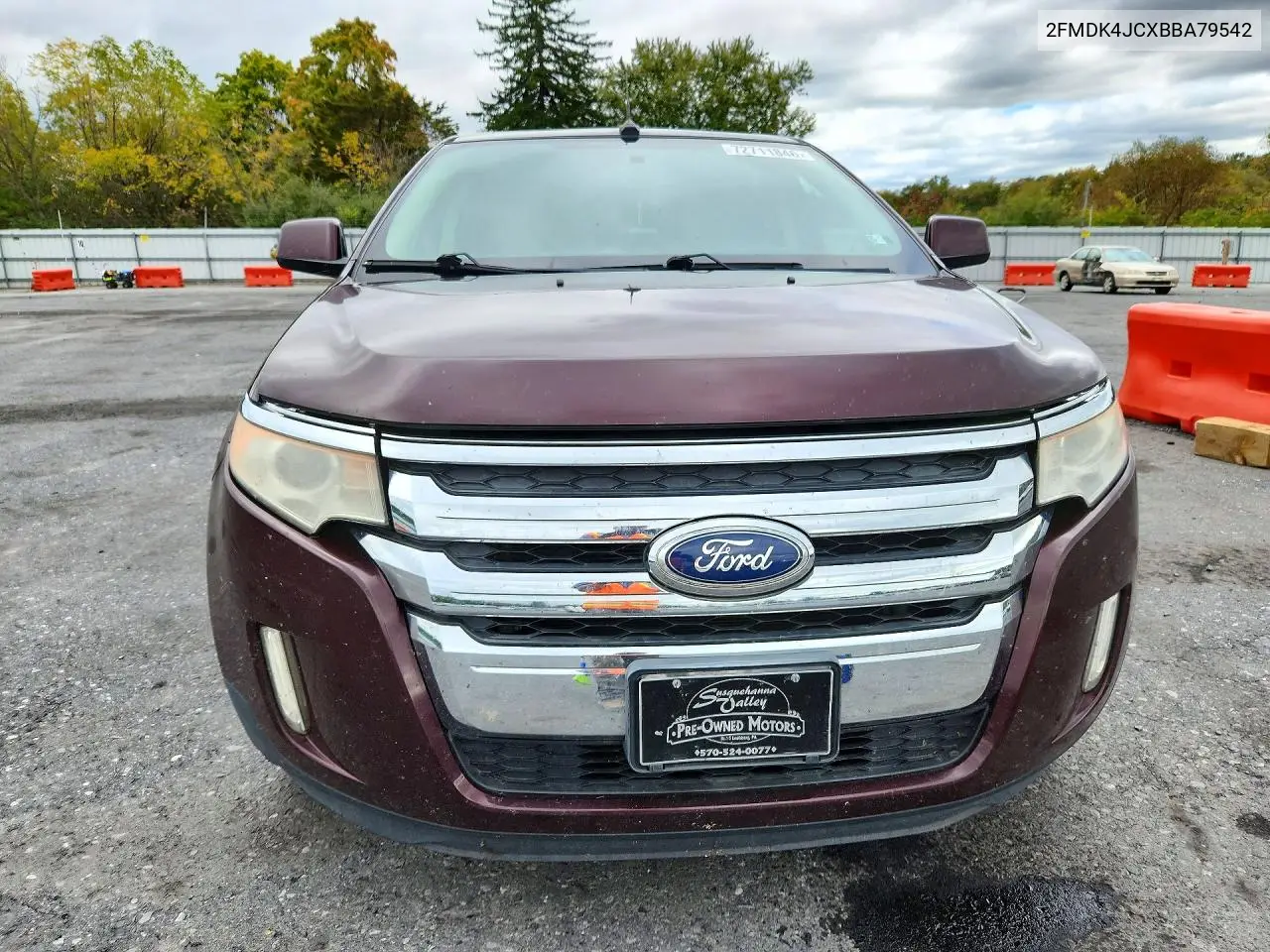 2011 FORD EDGE VIN 2FMDK4JCXBBA79542 — фото 5