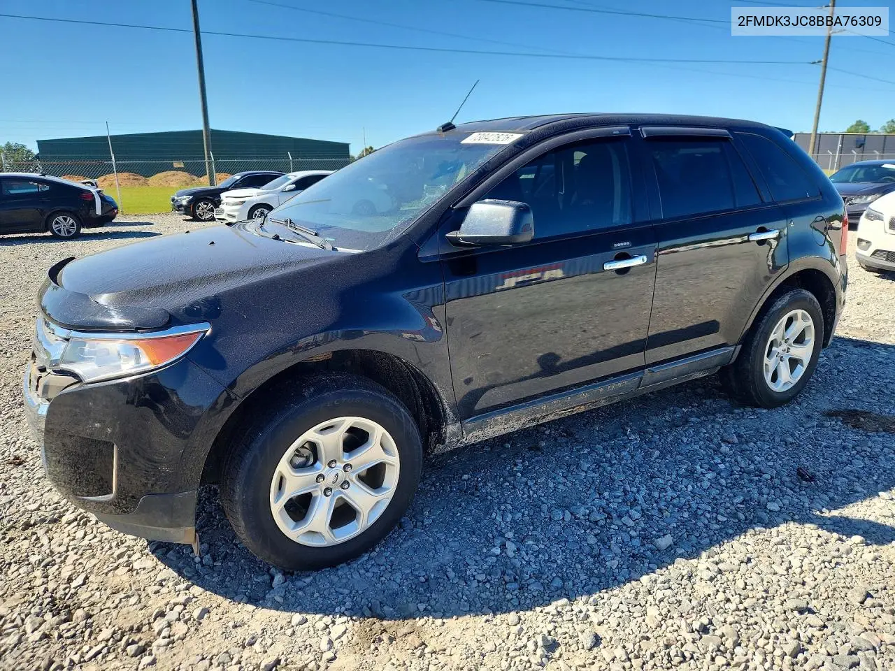 FORD EDGE 2011, VIN 2FMDK3JC8BBA76309