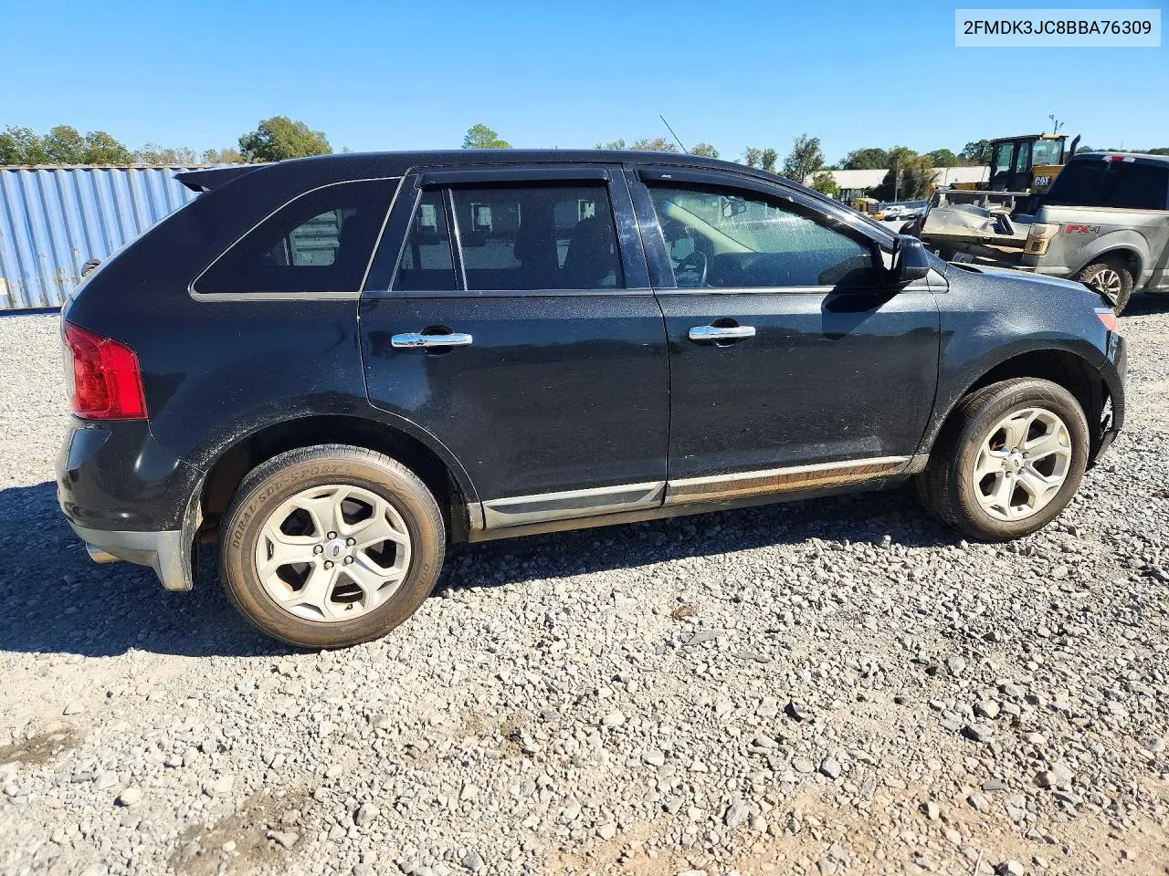 2011 FORD EDGE VIN 2FMDK3JC8BBA76309 — фото 3