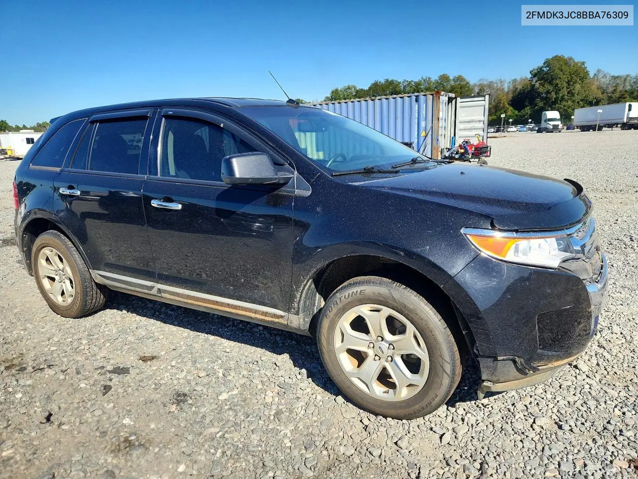 2011 FORD EDGE VIN 2FMDK3JC8BBA76309 — фото 4