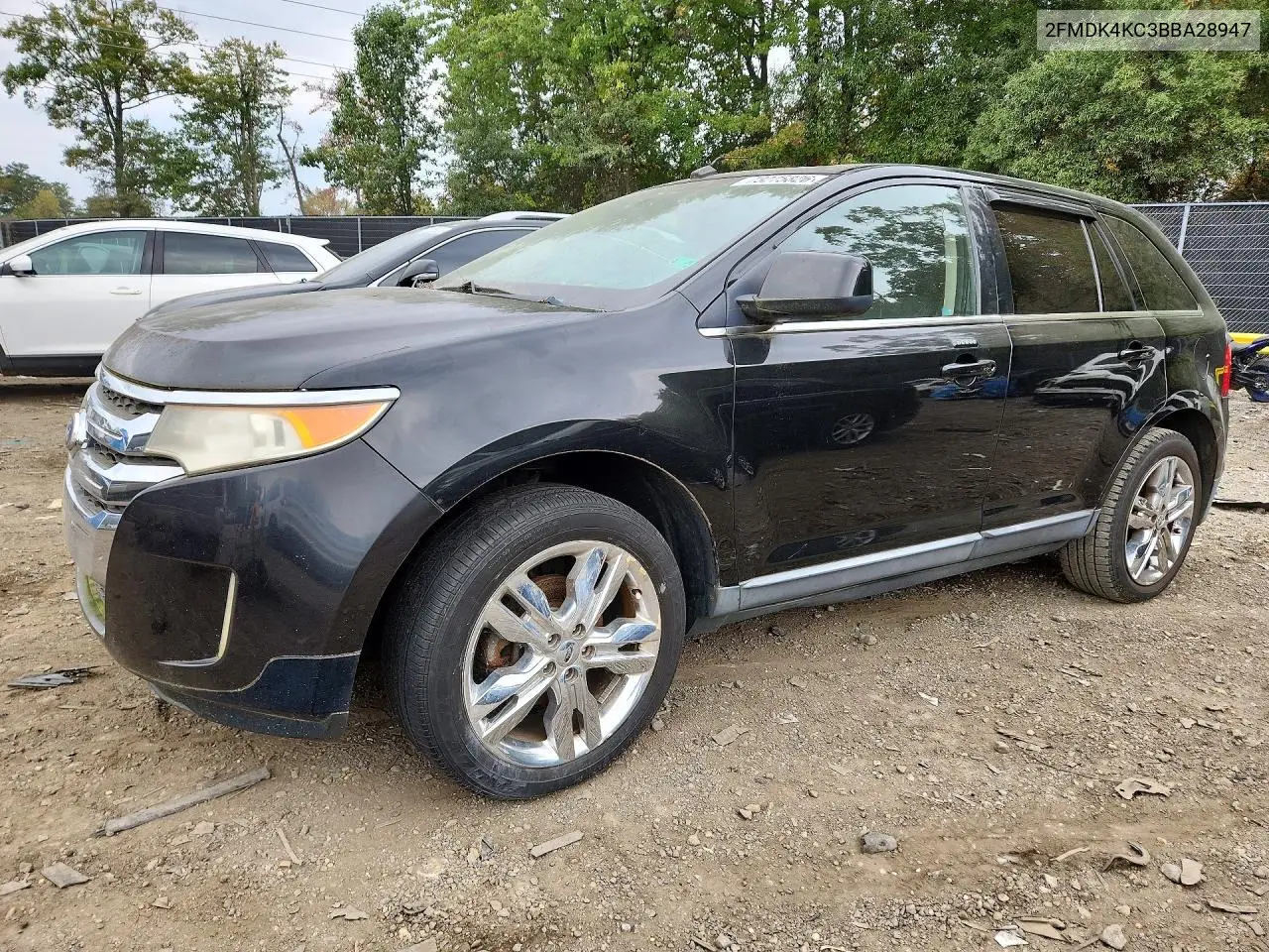 FORD EDGE 2011, VIN 2FMDK4KC3BBA28947