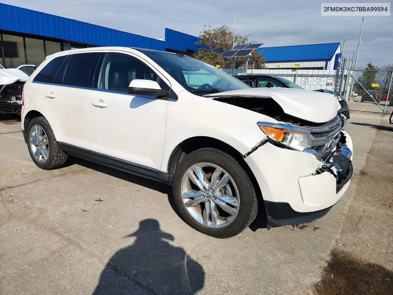 2011 FORD EDGE VIN 2FMDK3KC7BBA99594 — фото 4