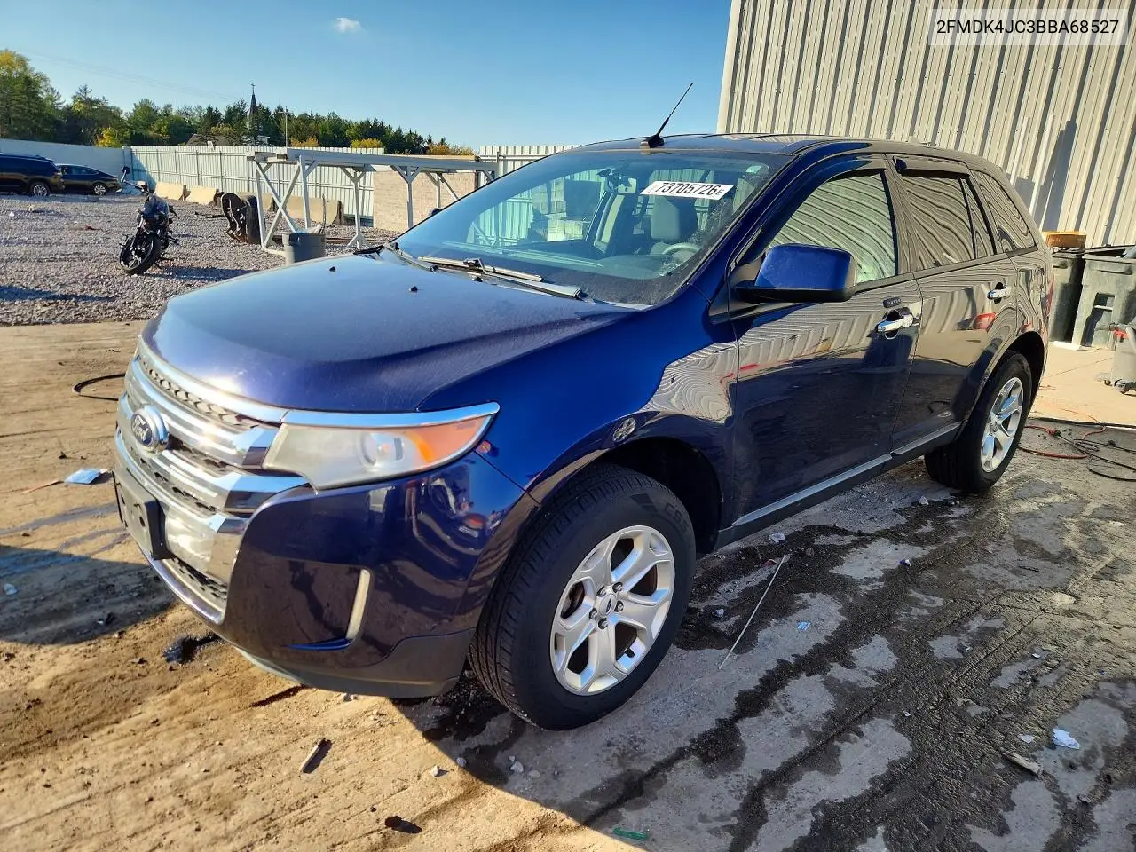 FORD EDGE 2011, VIN 2FMDK4JC3BBA68527