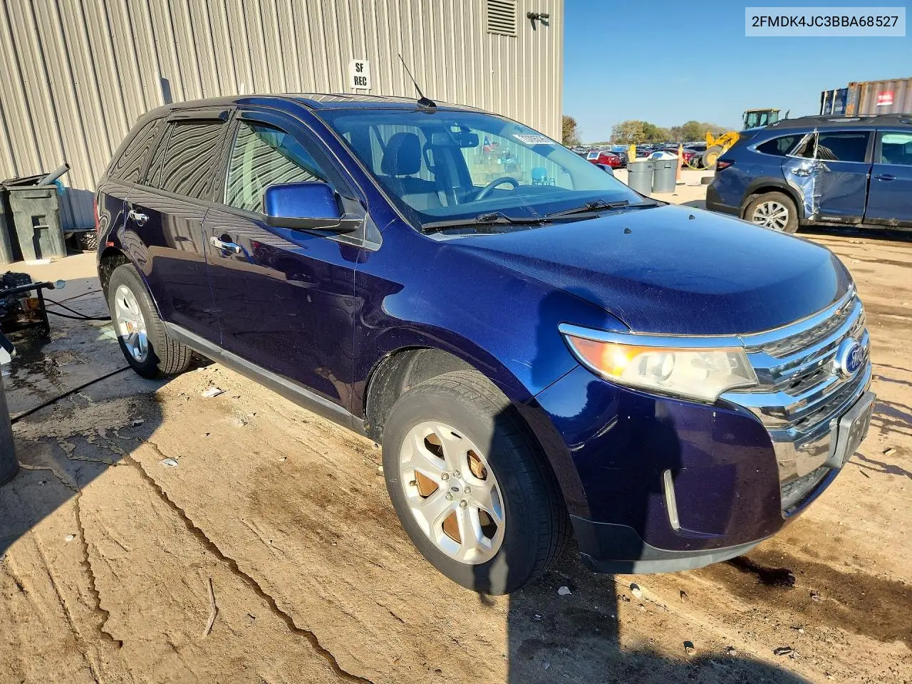 2011 FORD EDGE VIN 2FMDK4JC3BBA68527 — фото 4
