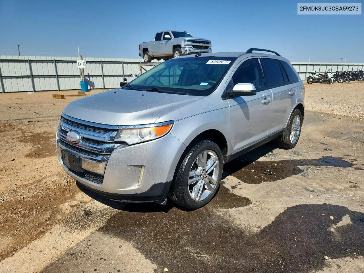 FORD EDGE 2012, VIN 2FMDK3JC3CBA59273