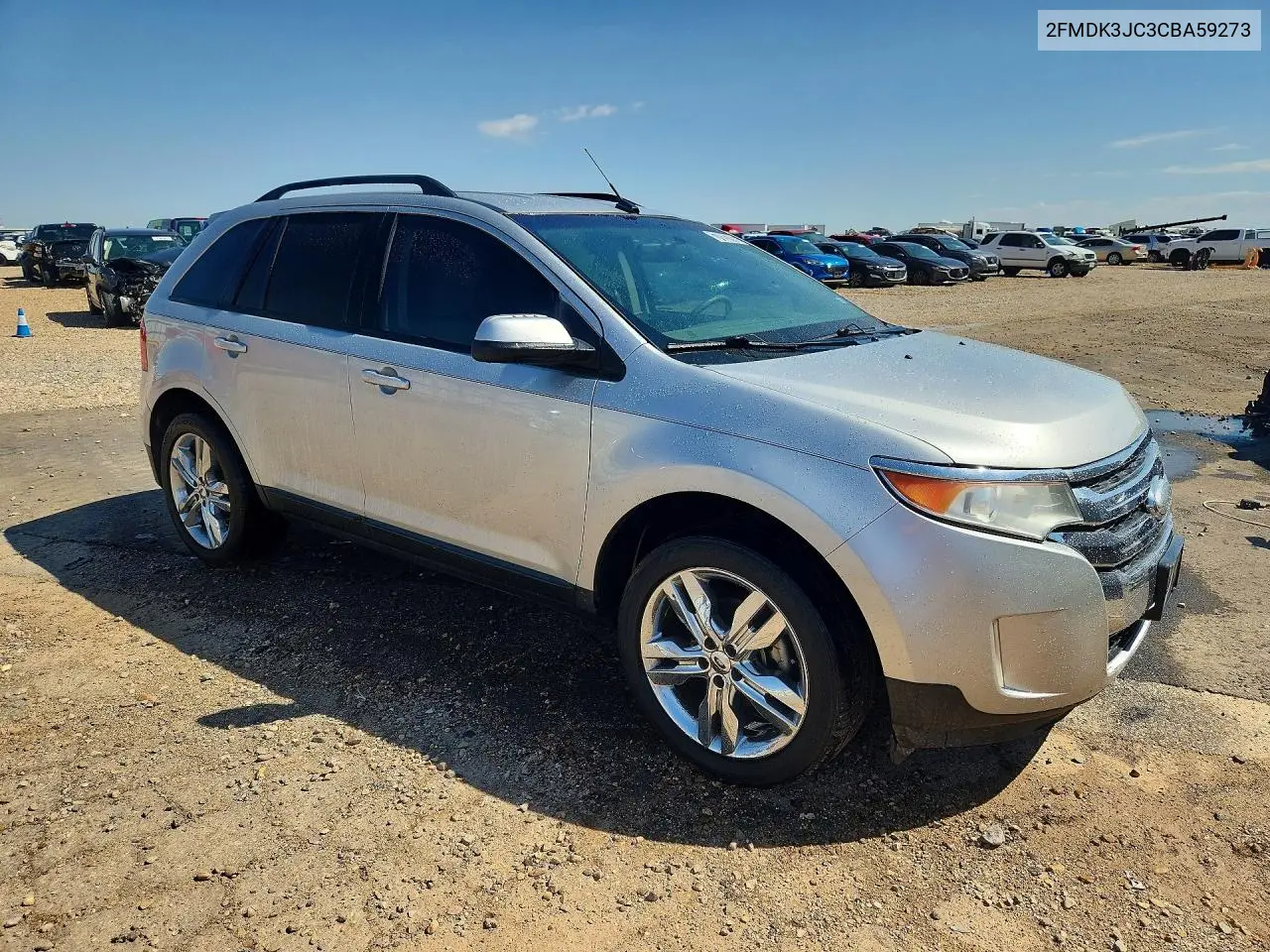 2012 FORD EDGE VIN 2FMDK3JC3CBA59273 — фото 4
