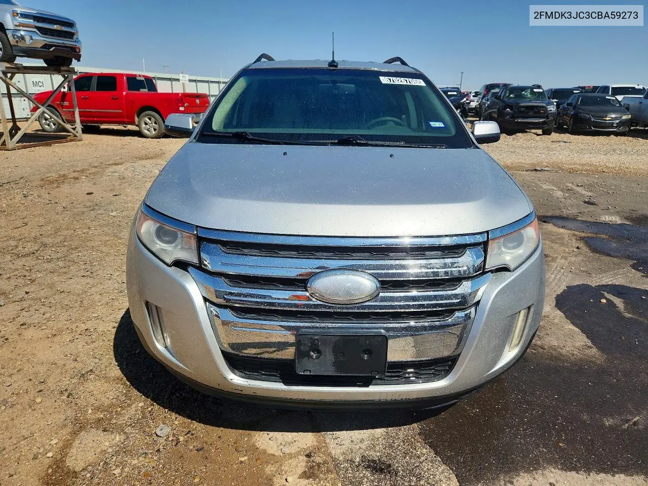 2012 FORD EDGE VIN 2FMDK3JC3CBA59273 — фото 5
