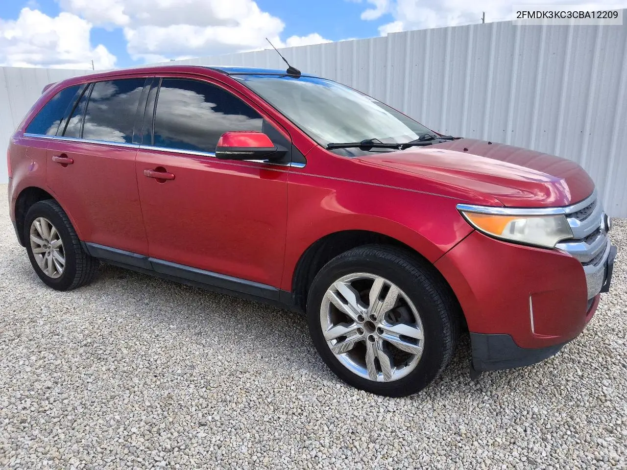 2012 FORD EDGE VIN 2FMDK3KC3CBA12209 — фото 4