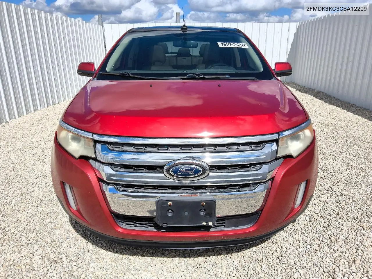 2012 FORD EDGE VIN 2FMDK3KC3CBA12209 — фото 5