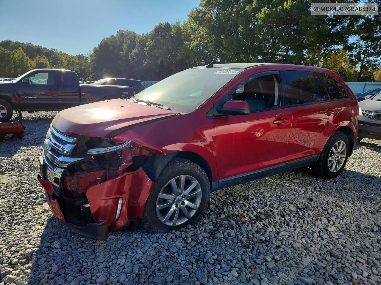 FORD EDGE 2012, VIN 2FMDK4JC7CBA85378