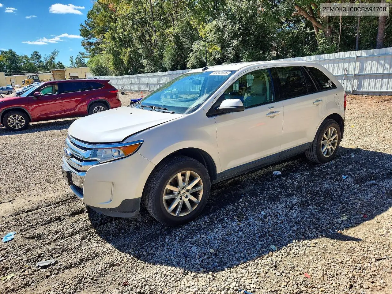 FORD EDGE 2012, VIN 2FMDK3JC0CBA94708