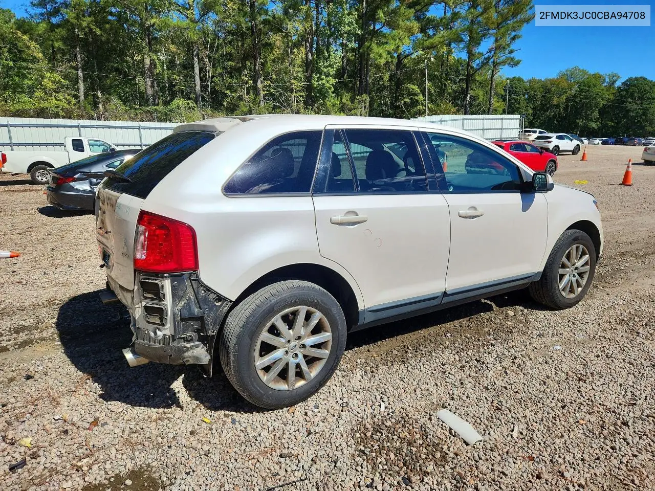2012 FORD EDGE VIN 2FMDK3JC0CBA94708 — фото 3