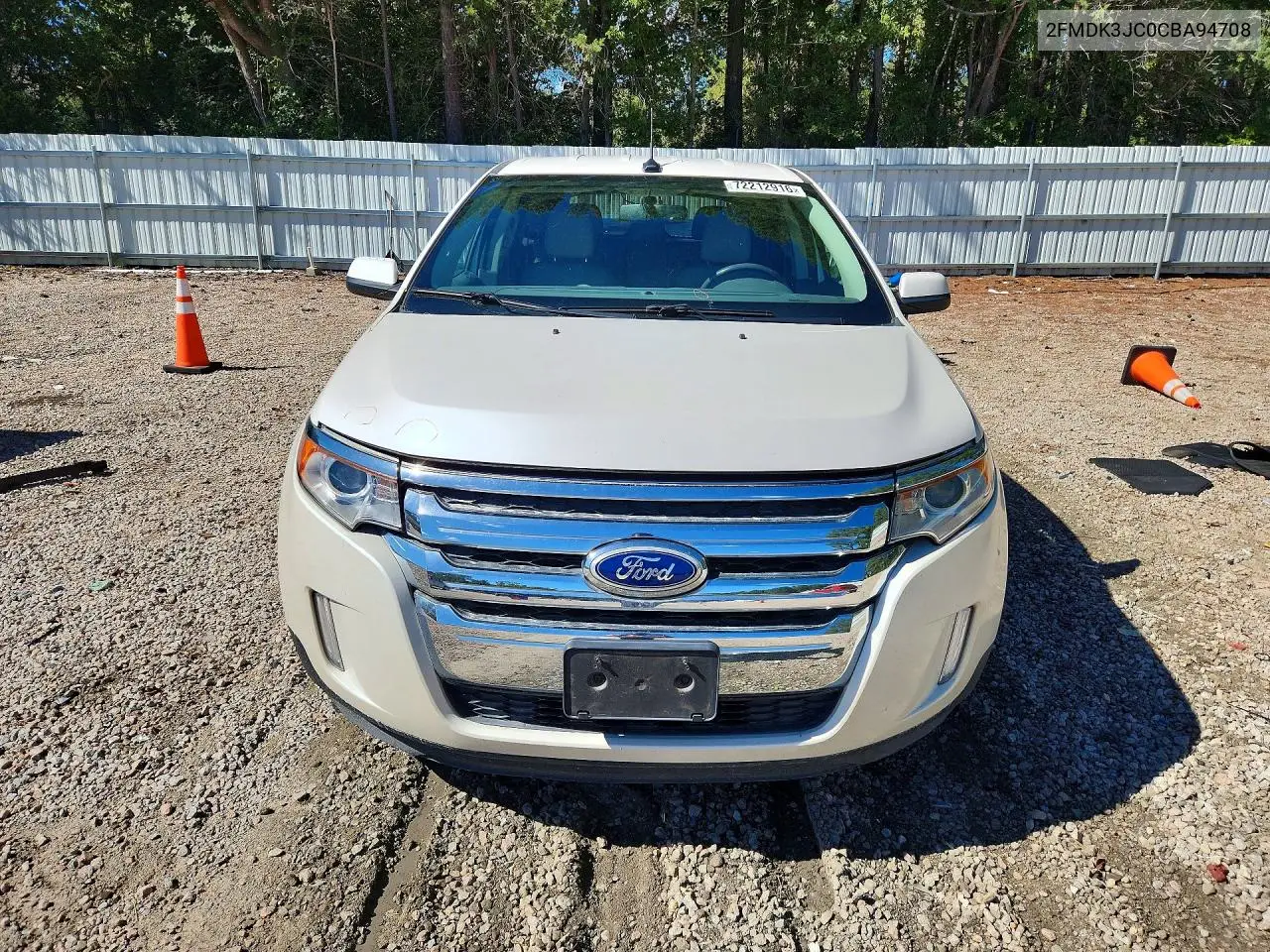 2012 FORD EDGE VIN 2FMDK3JC0CBA94708 — фото 5
