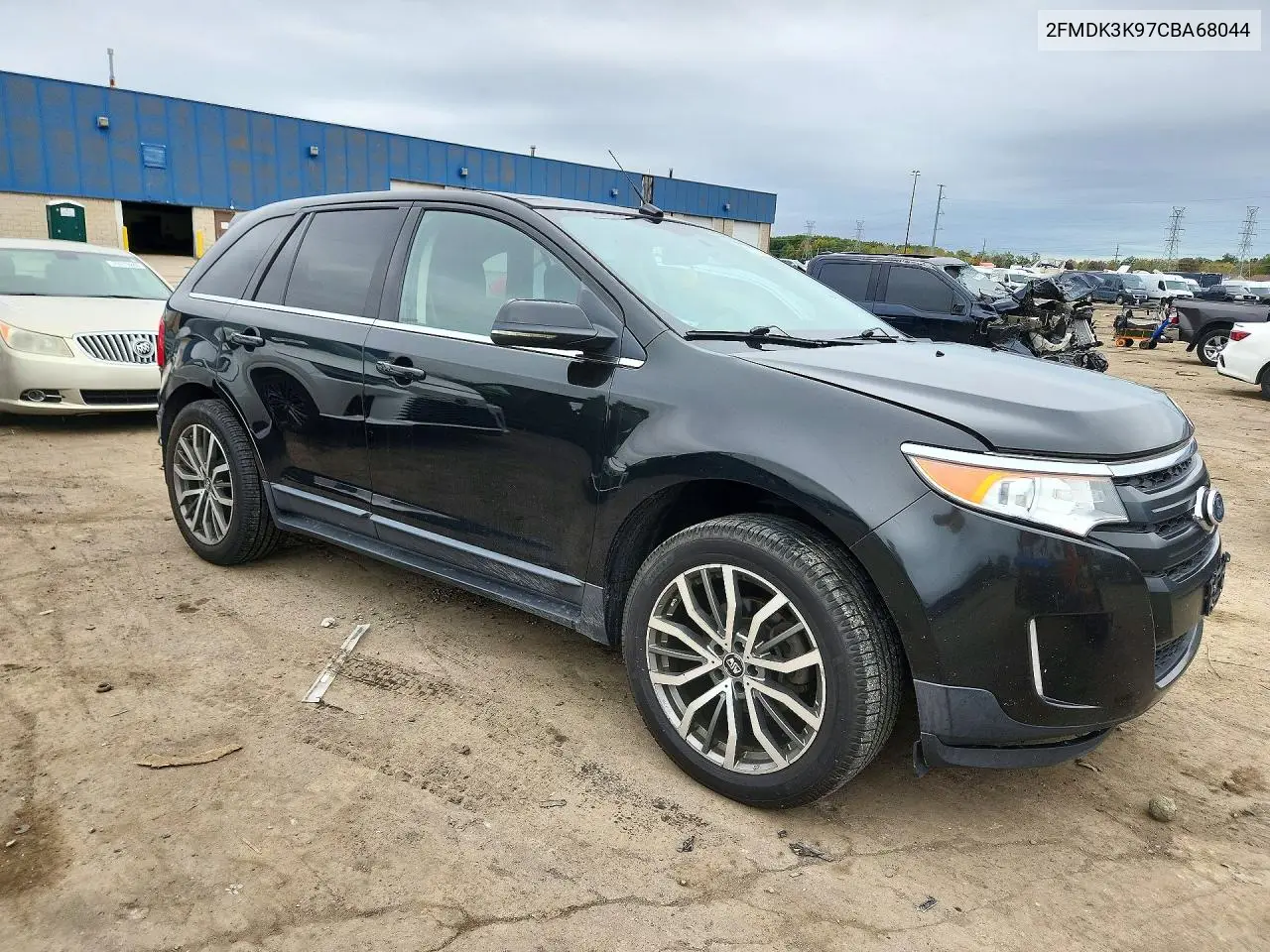 2012 FORD EDGE VIN 2FMDK3K97CBA68044 — фото 4