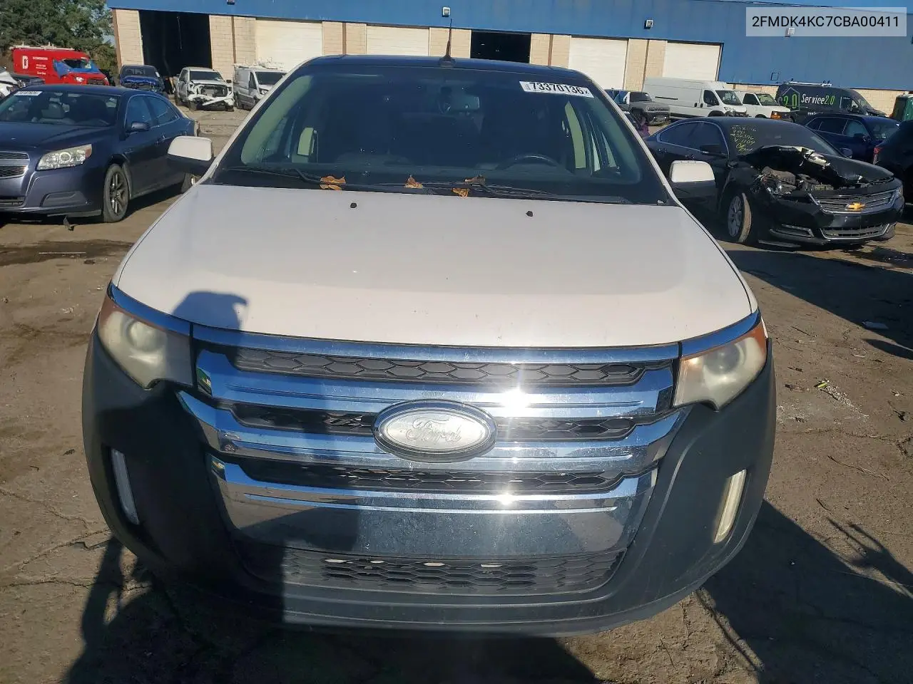 2012 FORD EDGE VIN 2FMDK4KC7CBA00411 — фото 5