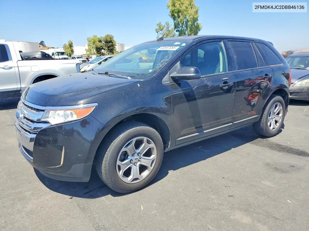 FORD EDGE 2013, VIN 2FMDK4JC2DBB46136