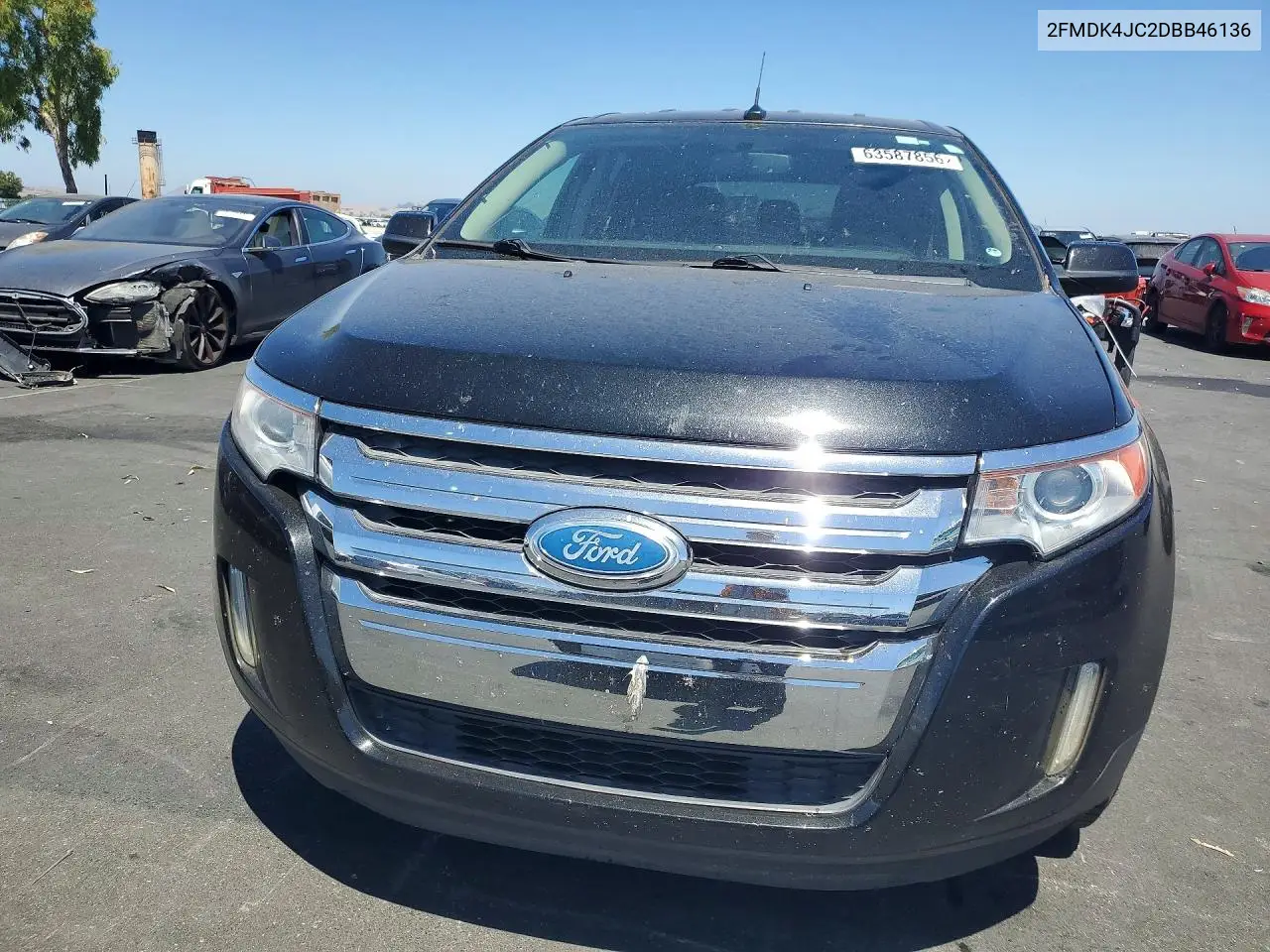 2013 FORD EDGE VIN 2FMDK4JC2DBB46136 — фото 5