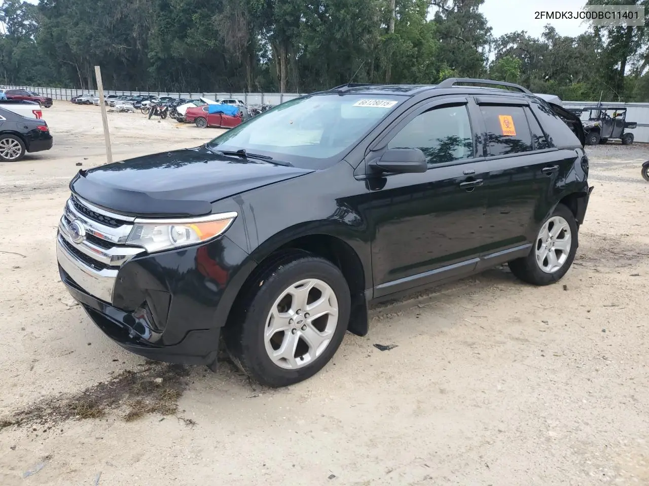 FORD EDGE 2013, VIN 2FMDK3JC0DBC11401