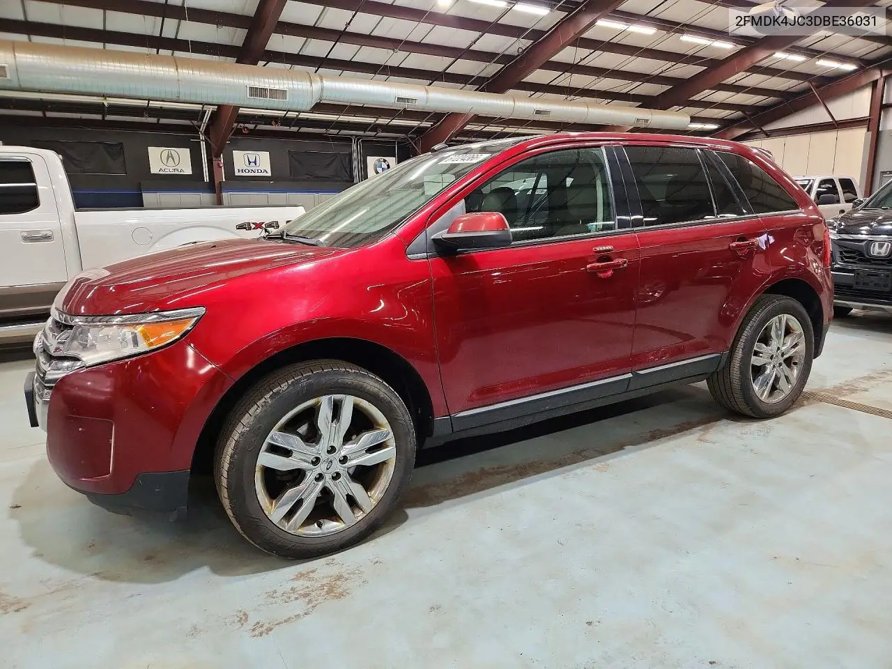 FORD EDGE 2013, VIN 2FMDK4JC3DBE36031