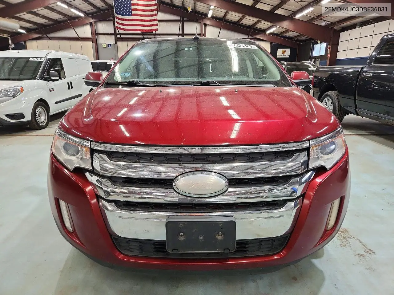 2013 FORD EDGE VIN 2FMDK4JC3DBE36031 — фото 5